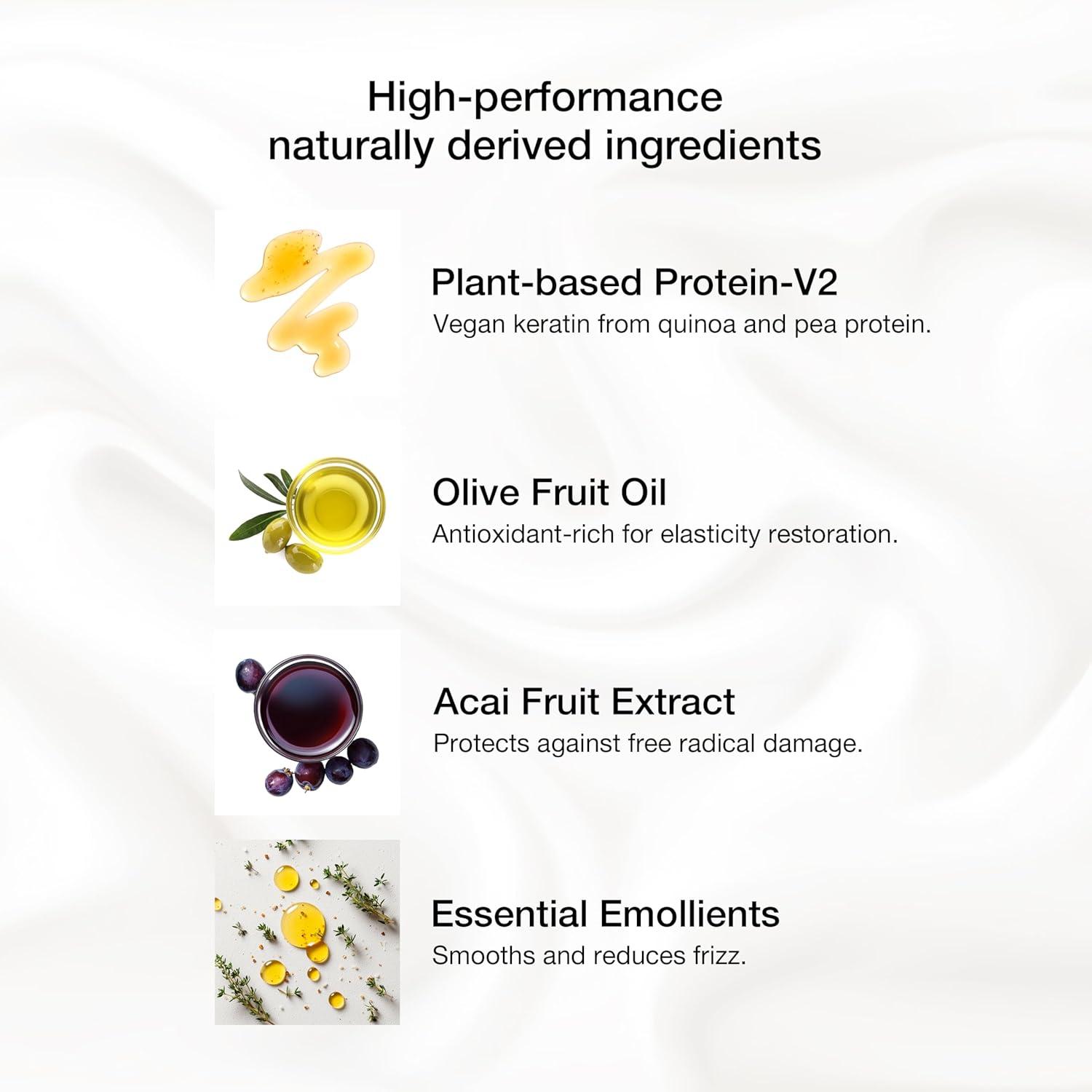 image:imageGK HAIR Vegan Nanoplastia Smoothing Hair Treatment Keratin Brazilian Blowout Deep Conditioning Hair Mask Anti Frizz Hair Products Hair Mask for Damaged Hair Products for Shiny Healthy Hair34 Fl Oz