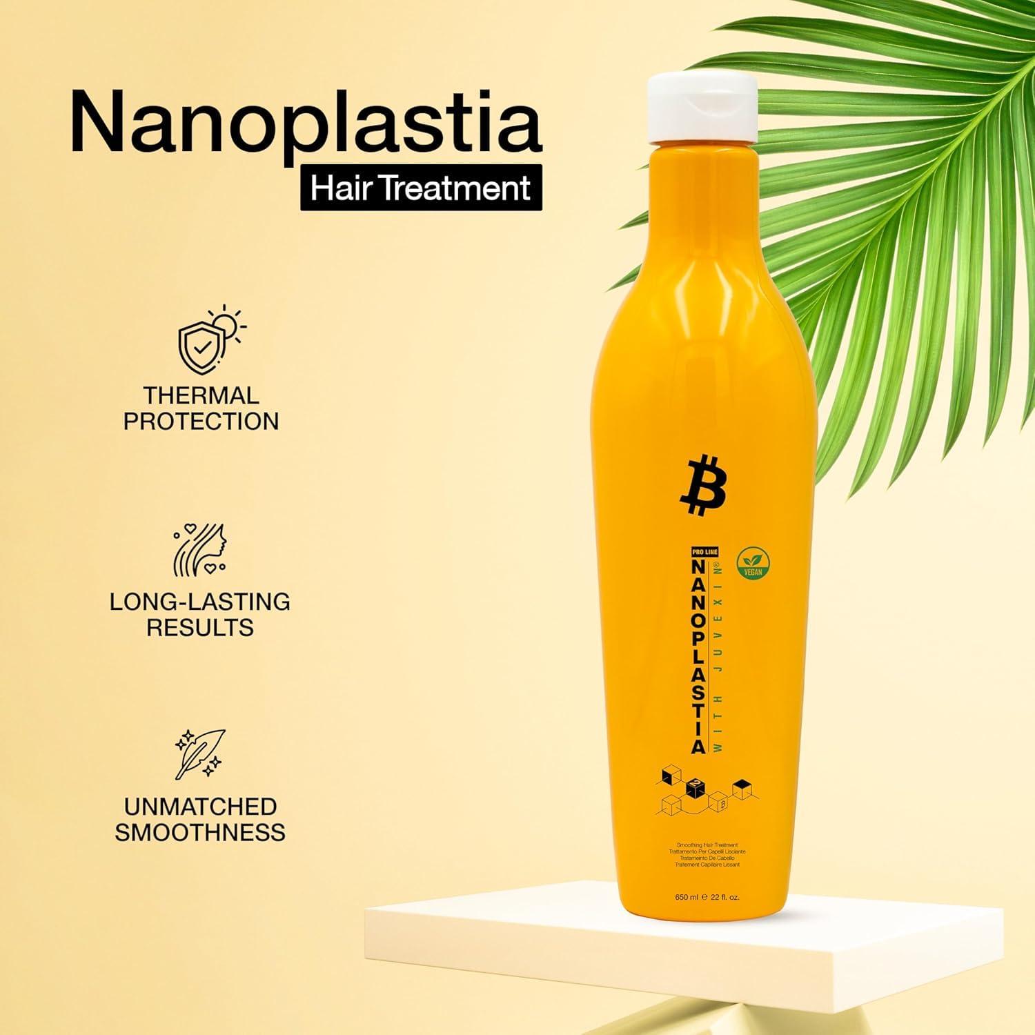 image:imageGK HAIR Vegan Nanoplastia Smoothing Hair Treatment Keratin Brazilian Blowout Deep Conditioning Hair Mask Anti Frizz Hair Products Hair Mask for Damaged Hair Products for Shiny Healthy Hair22 Fl Oz