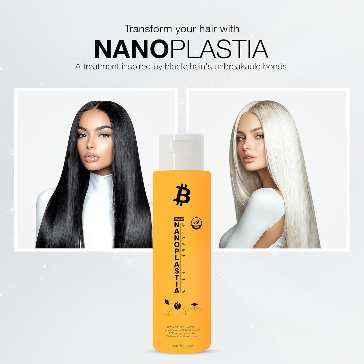 image:imageGK HAIR Vegan Nanoplastia Smoothing Hair Treatment Keratin Brazilian Blowout Deep Conditioning Hair Mask Anti Frizz Hair Products Hair Mask for Damaged Hair Products for Shiny Healthy Hair34 Fl Oz