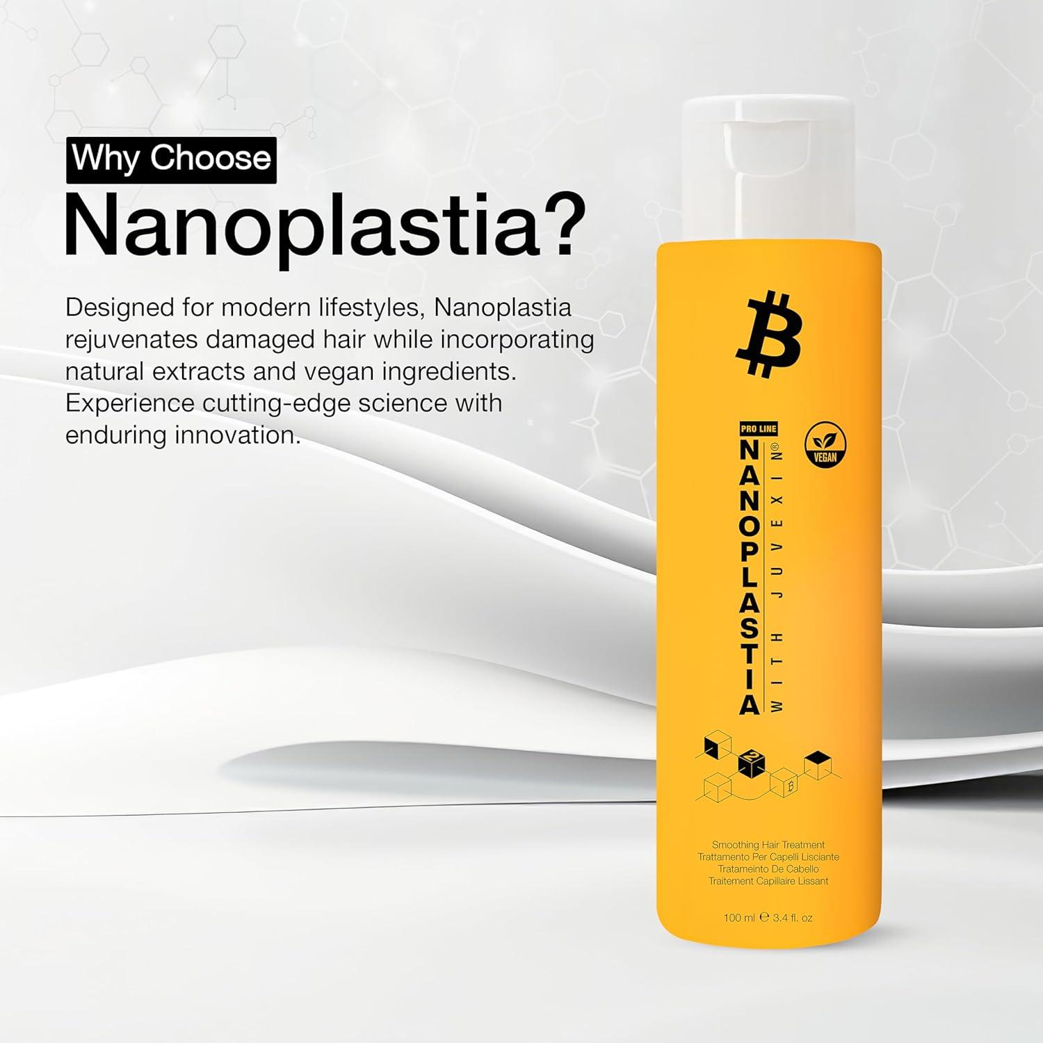 image:imageGK HAIR Vegan Nanoplastia Smoothing Hair Treatment Keratin Brazilian Blowout Deep Conditioning Hair Mask Anti Frizz Hair Products Hair Mask for Damaged Hair Products for Shiny Healthy Hair34 Fl Oz