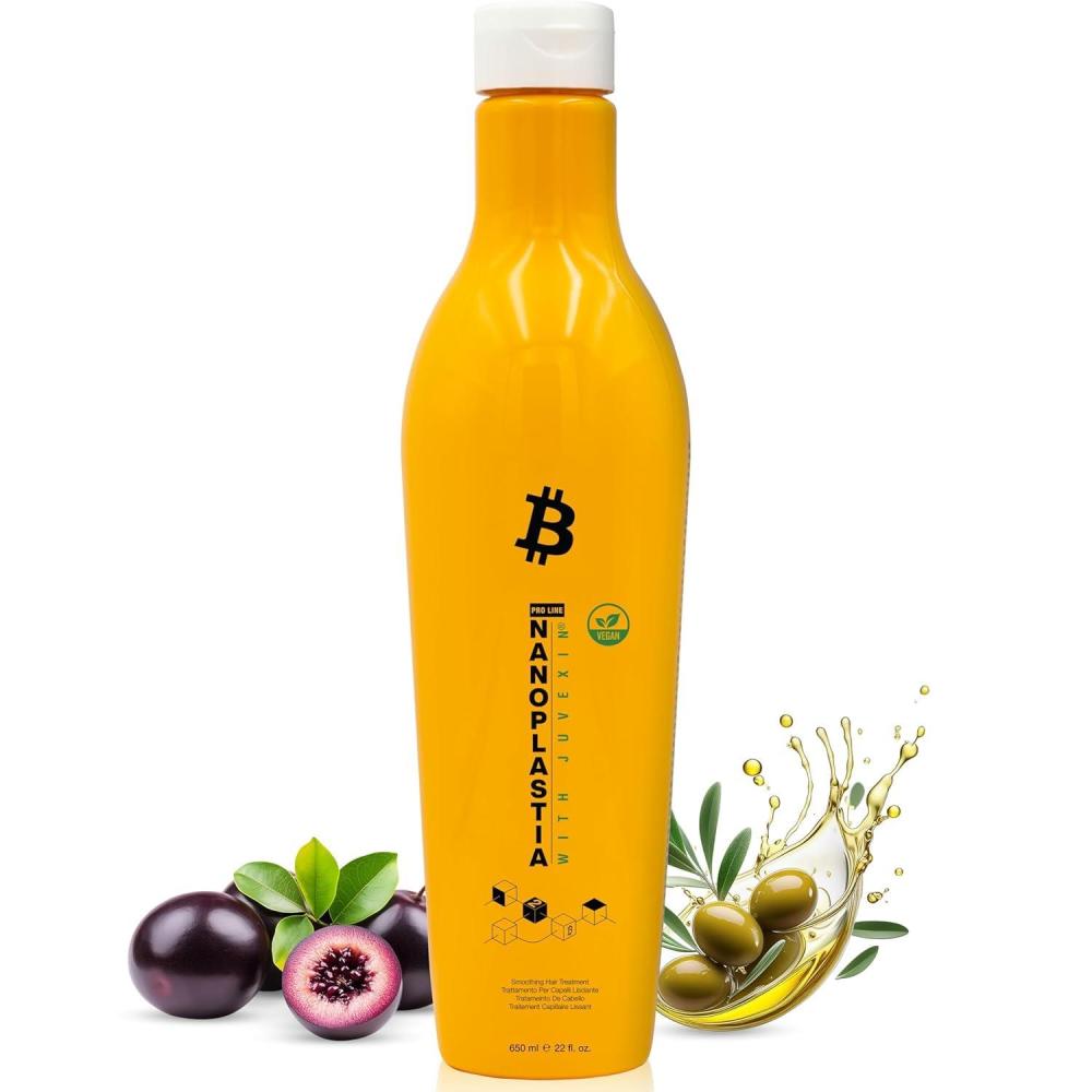 image:imageGK HAIR Vegan Nanoplastia Smoothing Hair Treatment Keratin Brazilian Blowout Deep Conditioning Hair Mask Anti Frizz Hair Products Hair Mask for Damaged Hair Products for Shiny Healthy Hair22 Fl Oz
