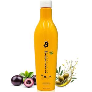 GK HAIR Vegan Nanoplastia Smoothing Hair Treatment – Keratin Brazilian Blowout Deep Conditioning Hair Mask – Anti Frizz Hair Products Hair Mask for Damaged Hair Products for Shiny, Healthy Hair(22 Fl Oz)