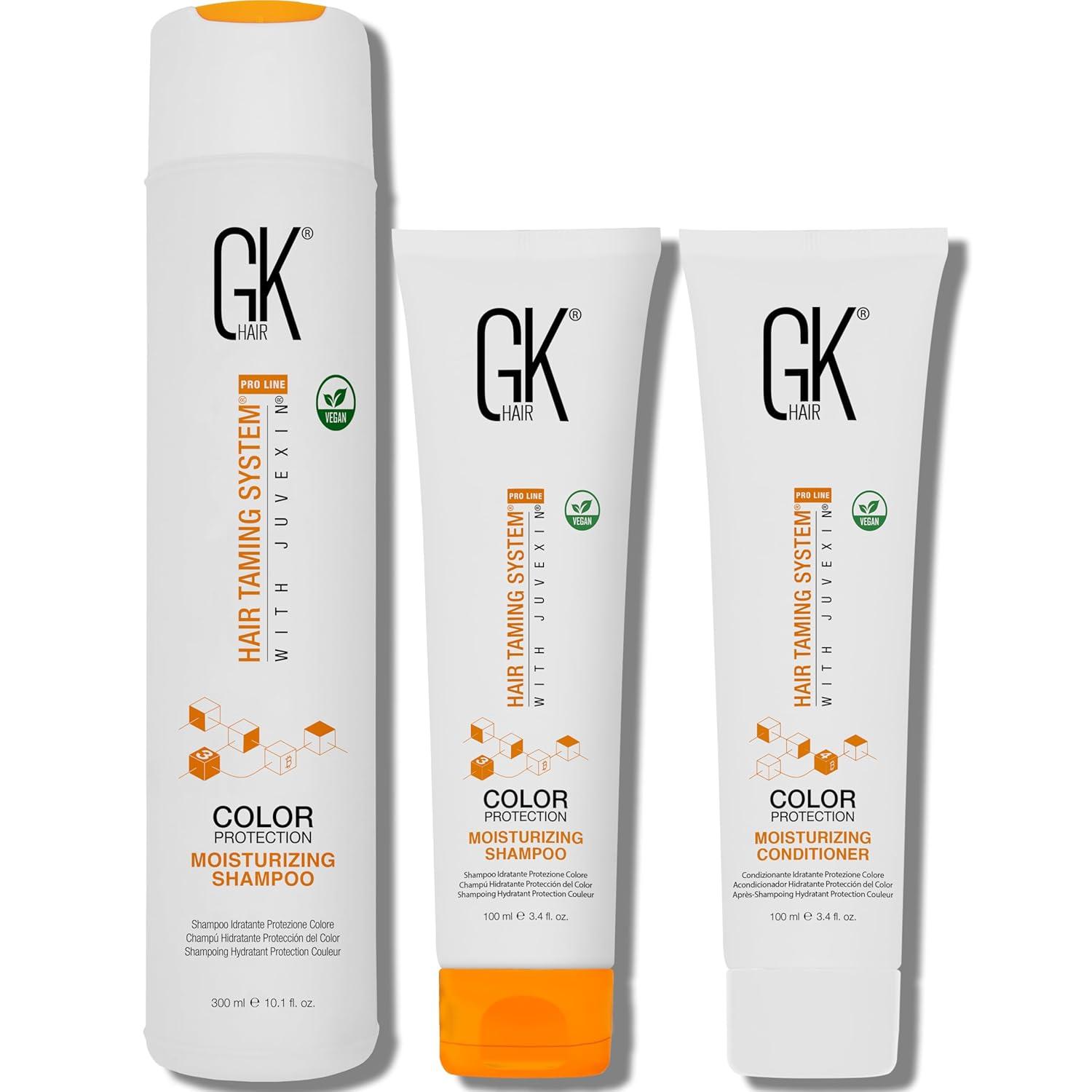 image:imageGK HAIR Global Keratin Moisturizing Shampoo and Conditioner Sets Moist 100ml Cashmere 50mlGKKITMOI300100ml MOIDuo