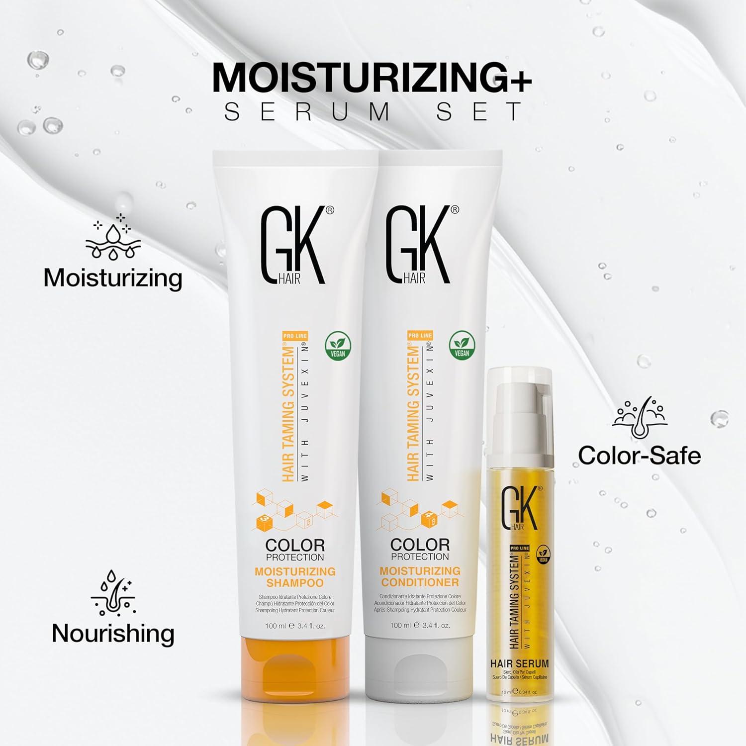 image:imageGK HAIR Global Keratin Moisturizing Shampoo and Conditioner Sets Moist 100ml Cashmere 50mlMOISDUO100S10