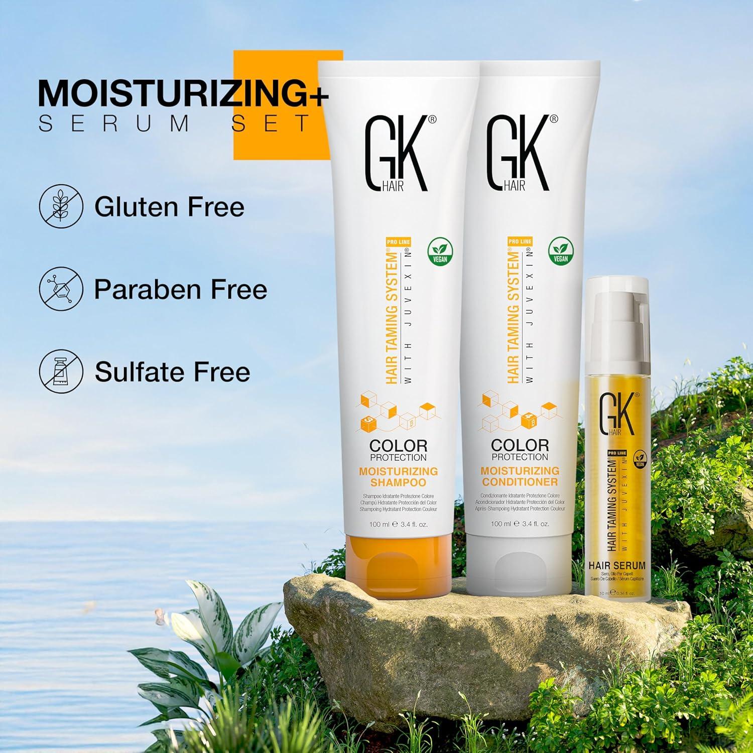image:imageGK HAIR Global Keratin Moisturizing Shampoo and Conditioner Sets Moist 100ml Cashmere 50mlMOISDUO100S10
