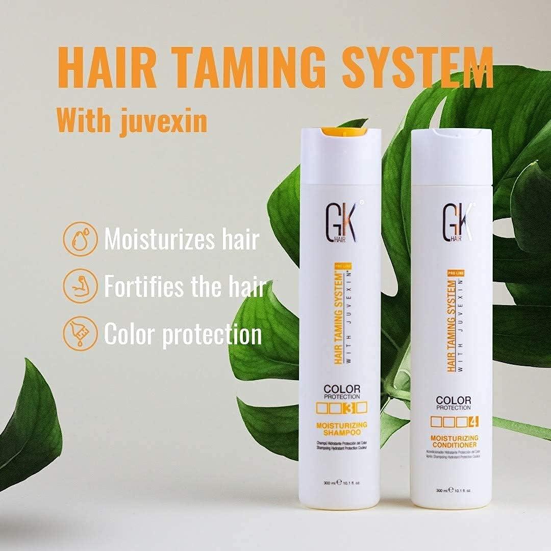 image:imageGK HAIR Global Keratin Moisturizing Shampoo and Conditioner Sets Moist 100ml Cashmere 50mlMOIST300DUOSerum