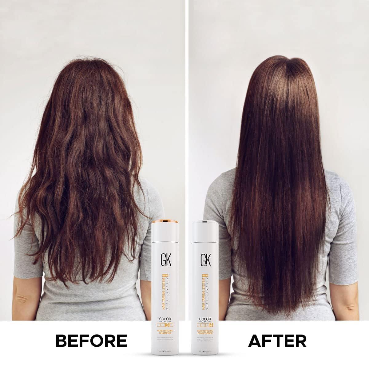 image:imageGK HAIR Global Keratin Moisturizing Shampoo and Conditioner Sets Moist 100ml Cashmere 50mlMOIST300DUOSerum
