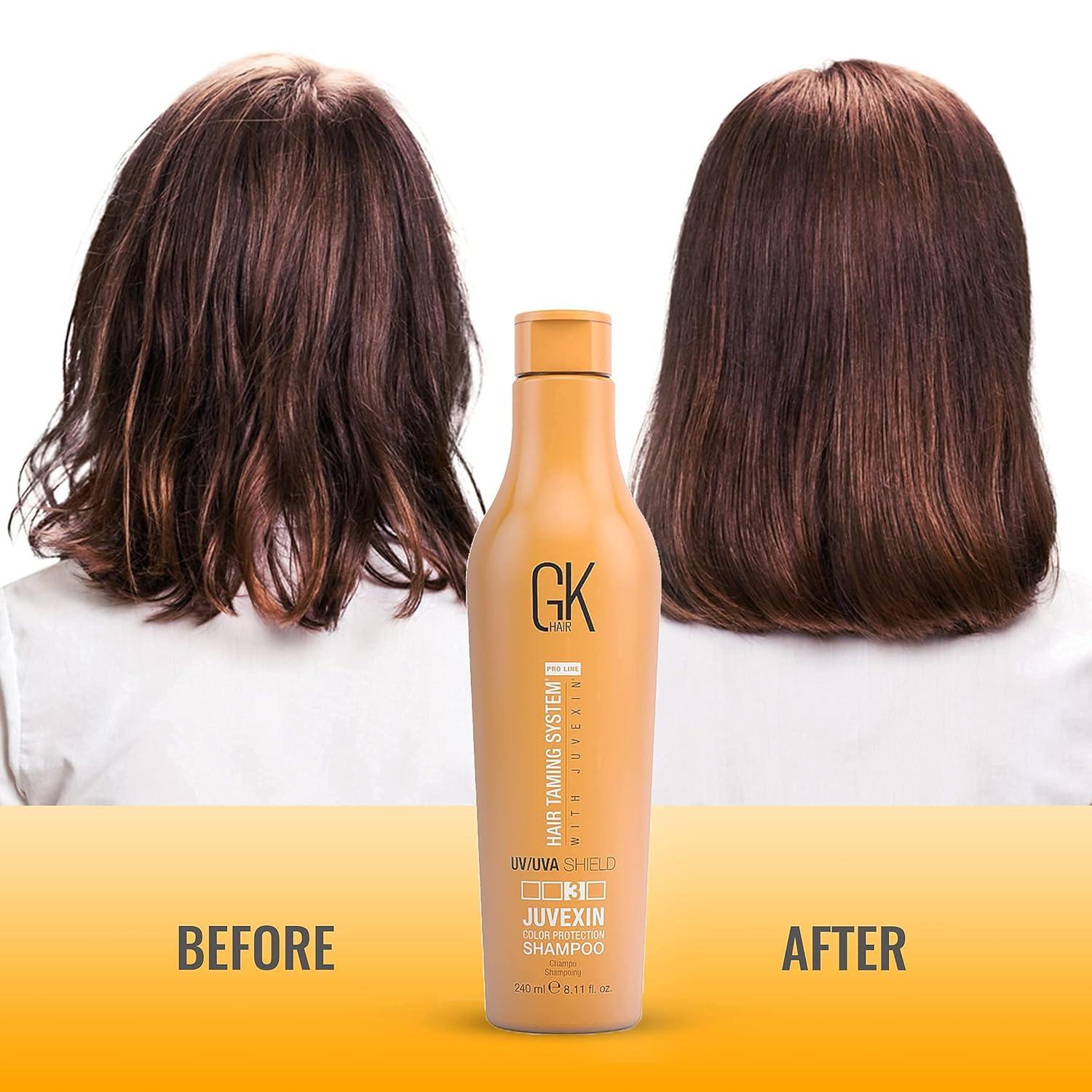 image:imageGK HAIR Shield Conditioner 811 Fl Oz UV Protection Conditioner for Color Treated Hair Moisturizing Conditioner for Dry Damaged Hair Hydrating Repair Conditioner with Aloe Vera amp Natural OilsShampoo 811 Fl Oz