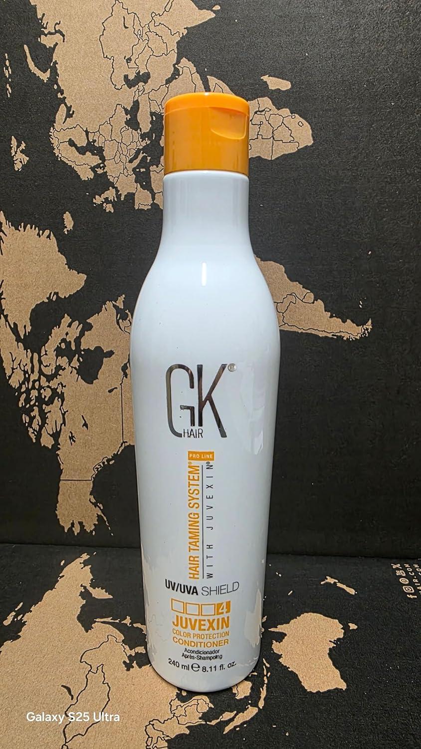 image:imageGK HAIR Shield Conditioner 811 Fl Oz UV Protection Conditioner for Color Treated Hair Moisturizing Conditioner for Dry Damaged Hair Hydrating Repair Conditioner with Aloe Vera amp Natural OilsConditioner 811 Fl Oz