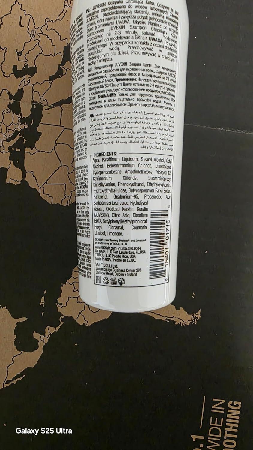 image:imageGK HAIR Shield Conditioner 811 Fl Oz UV Protection Conditioner for Color Treated Hair Moisturizing Conditioner for Dry Damaged Hair Hydrating Repair Conditioner with Aloe Vera amp Natural OilsConditioner 811 Fl Oz
