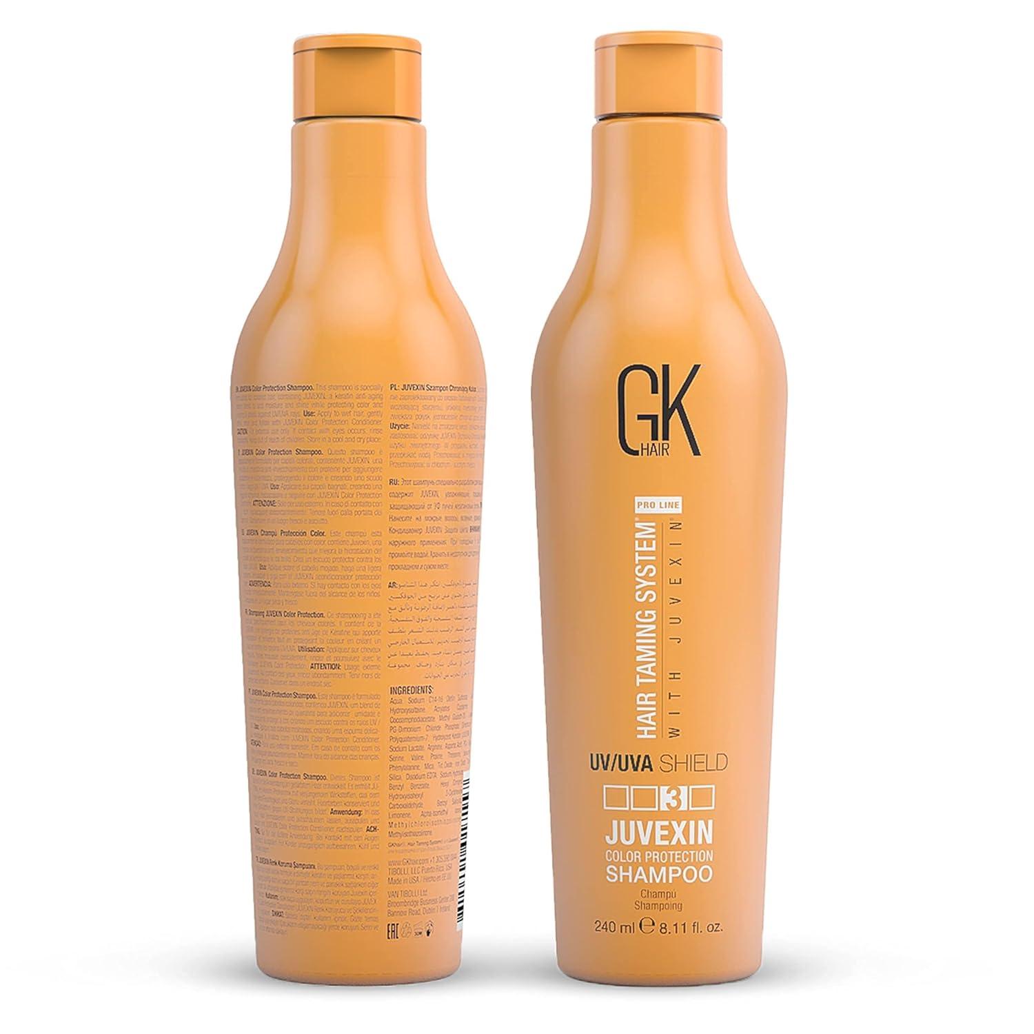 image:imageGK HAIR Shield Conditioner 811 Fl Oz UV Protection Conditioner for Color Treated Hair Moisturizing Conditioner for Dry Damaged Hair Hydrating Repair Conditioner with Aloe Vera amp Natural OilsShampoo 811 Fl Oz