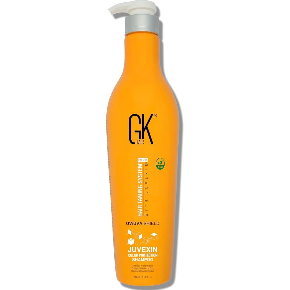 image:imageGK HAIR Shield Conditioner 811 Fl Oz UV Protection Conditioner for Color Treated Hair Moisturizing Conditioner for Dry Damaged Hair Hydrating Repair Conditioner with Aloe Vera amp Natural OilsShampoo 22 Fl Oz