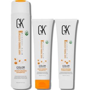 GK HAIR Global Keratin Moisturizing Shampoo and Conditioner Sets (Moist 100ml Cashmere 50ml)(GK-KIT-MOI300+100ml MOI-Duo)