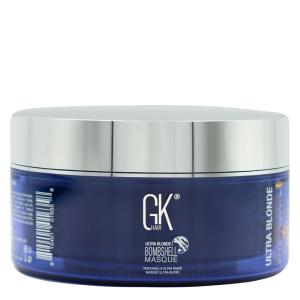 GK HAIR Global Keratin Red Red Bombshell Masque (7.05 Fl Oz/200 g) Semi-Permanent Long Lasting Hair Toning Color Pigments Moisturizing Styling and Coloring Mask for All Hair Types Unisex(Ultra Blonde Bombshell Masque)