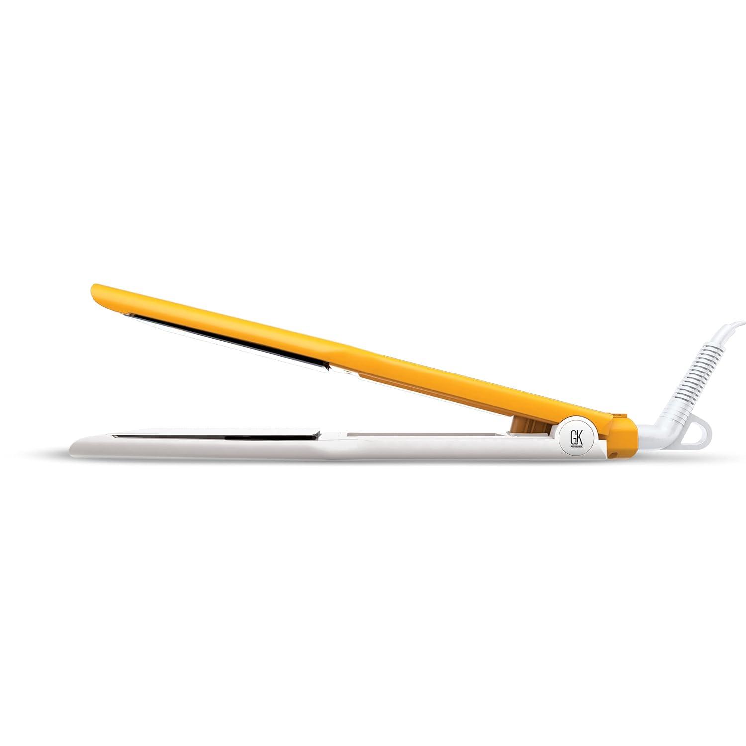 image:imageGK HAIR Global Keratin One Control Titanium Styling Flat Iron 15 inches Wide Plates Auto Shutoff Professional Straightener All Hair Types 150C232COne Control