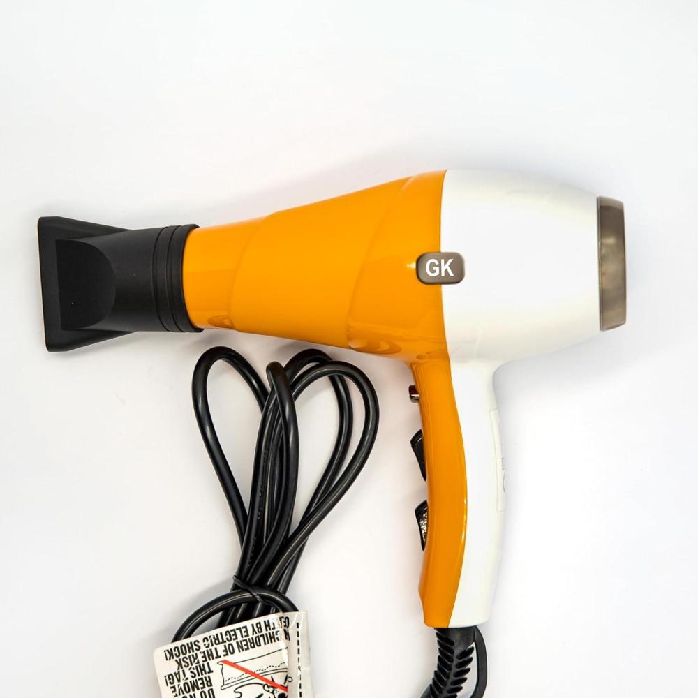 image:imageGKhair Ion Pro Blow Dryer Professional Salon Grade 2 Speed amp 3 Heat Settings Cool Shot Function Blowdry Hairdryer for All Hair Types US Plug 1875W