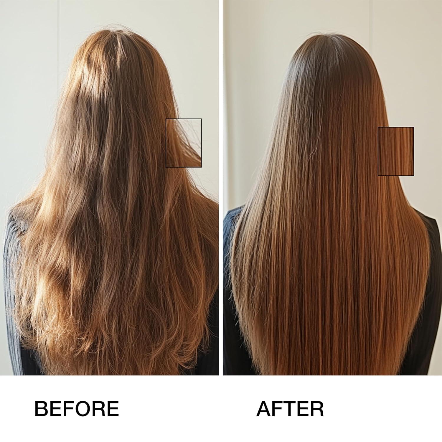 image:imageGK HAIR Global Keratin Leave in Cashmere Hair Smoothing and Styling Cream 169 Fl Oz50ml Argan Oil for AntiFrizz Sleek Shine and Hydrates Dry Damaged and Unmanageable Hair RepairThermal cream