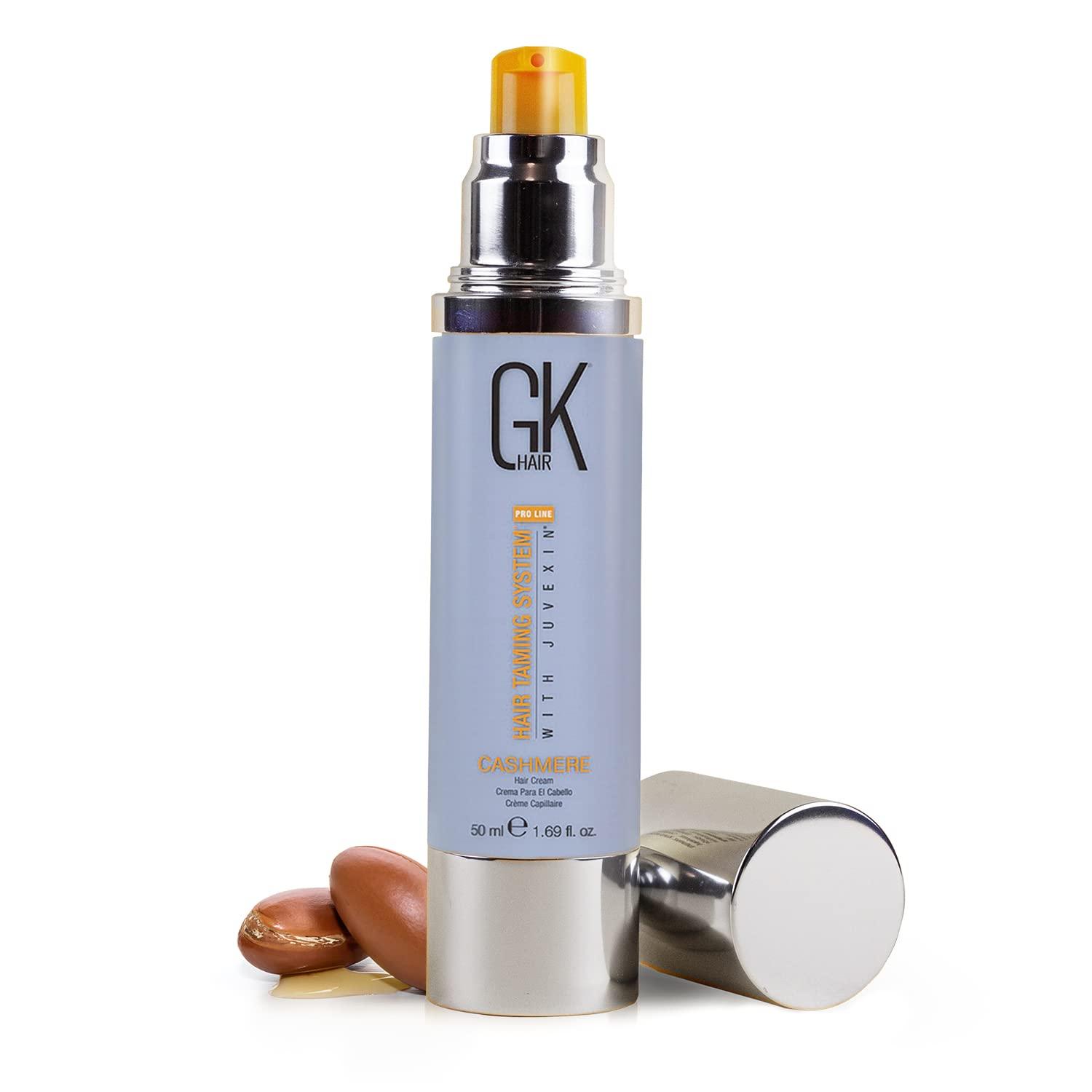 image:imageGlobal Keratin GKhair Cashmere Hair Smoothing Cream 50ml 169 fl oz Leave in Conditioner Cream 130ml For Detangling Smoothing Strengthening