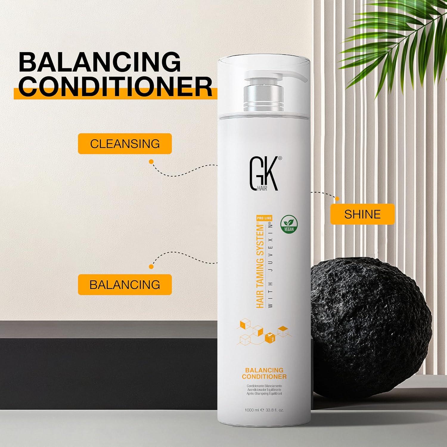 image:imageBalancing Conditioner for Oily Hair Scalp Volumising Sulphate Free Conditioners for Greasy Hair Colored Treated Dry Hair AntiFrizz Hydrating Deep Cleansing for Men amp Women 101 Ounce338 Fl Oz