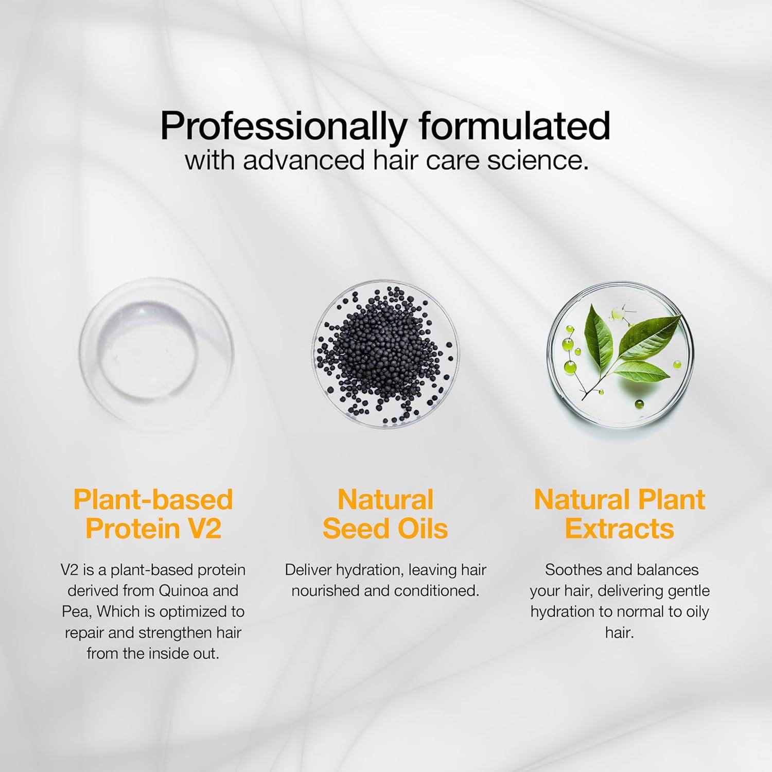 image:imageBalancing Conditioner for Oily Hair Scalp Volumising Sulphate Free Conditioners for Greasy Hair Colored Treated Dry Hair AntiFrizz Hydrating Deep Cleansing for Men amp Women 101 Ounce338 Fl Oz