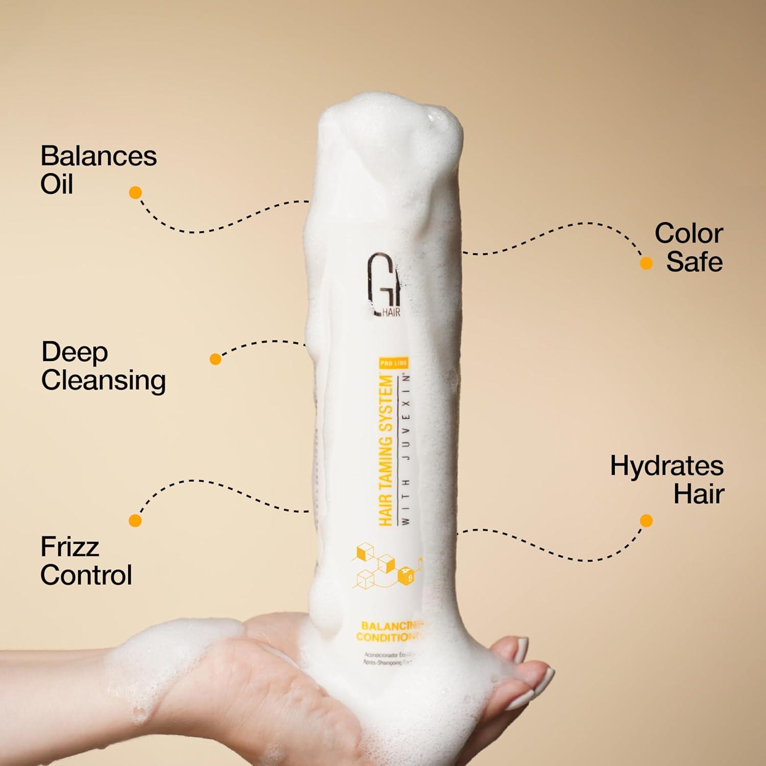 image:imageBalancing Conditioner for Oily Hair Scalp Volumising Sulphate Free Conditioners for Greasy Hair Colored Treated Dry Hair AntiFrizz Hydrating Deep Cleansing for Men amp Women 101 Ounce101 Fl Oz