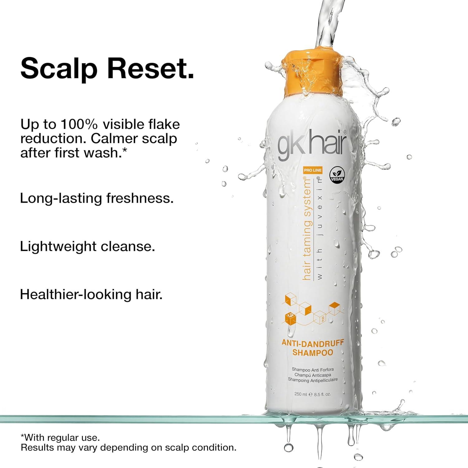 image:imageGK HAIR Balancing Shampoo Repairs Dry Damage For Oily Flaky Itchy Scalp Thinning Removes Impurities Deep Cleansing Natural Moisture Keratin Treatment Sulfate Parabem Free All Hair Types 338 OunceAnti Dandruff 85 Fl Oz