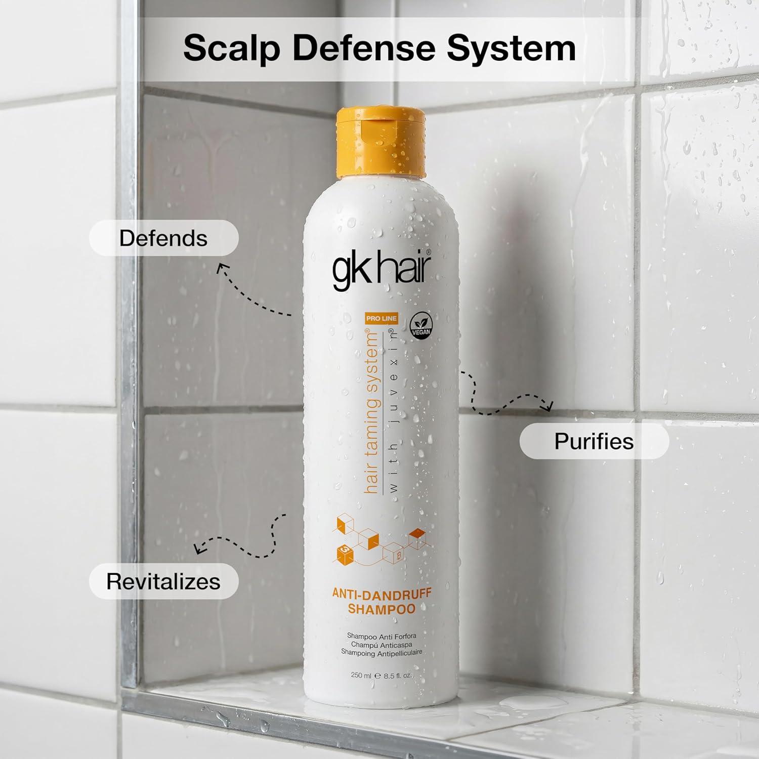 image:imageGK HAIR Balancing Shampoo Repairs Dry Damage For Oily Flaky Itchy Scalp Thinning Removes Impurities Deep Cleansing Natural Moisture Keratin Treatment Sulfate Parabem Free All Hair Types 338 OunceAnti Dandruff 85 Fl Oz
