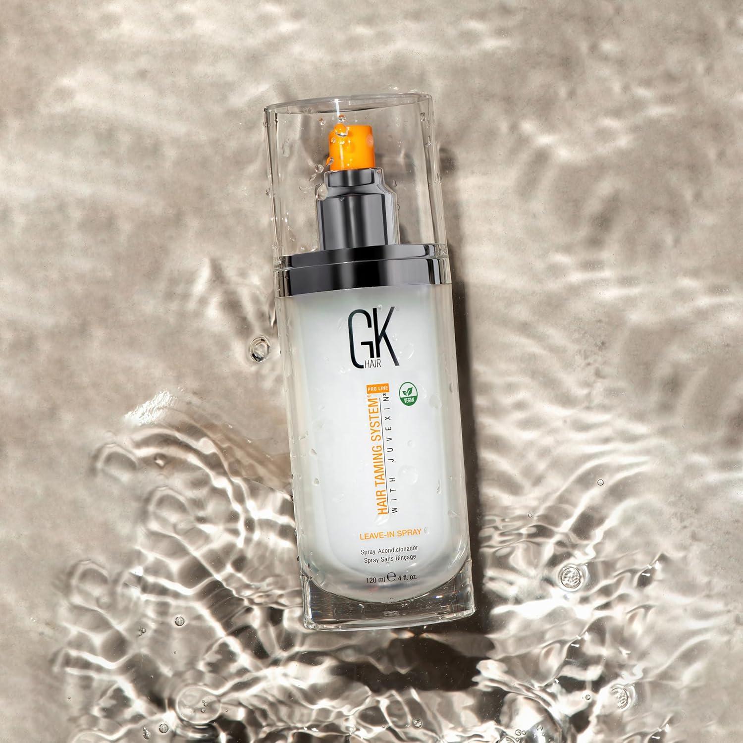 image:imageGK HAIR Bombshell Cream purple leave in conditioner 34 Fl Oz100ml Hair Toner for Brassy Hair Smoothing Moisturizing Hydrating Frizz Control for Blonde Damaged Hair Removes Yellow Tones Flyaways4 Fl Oz