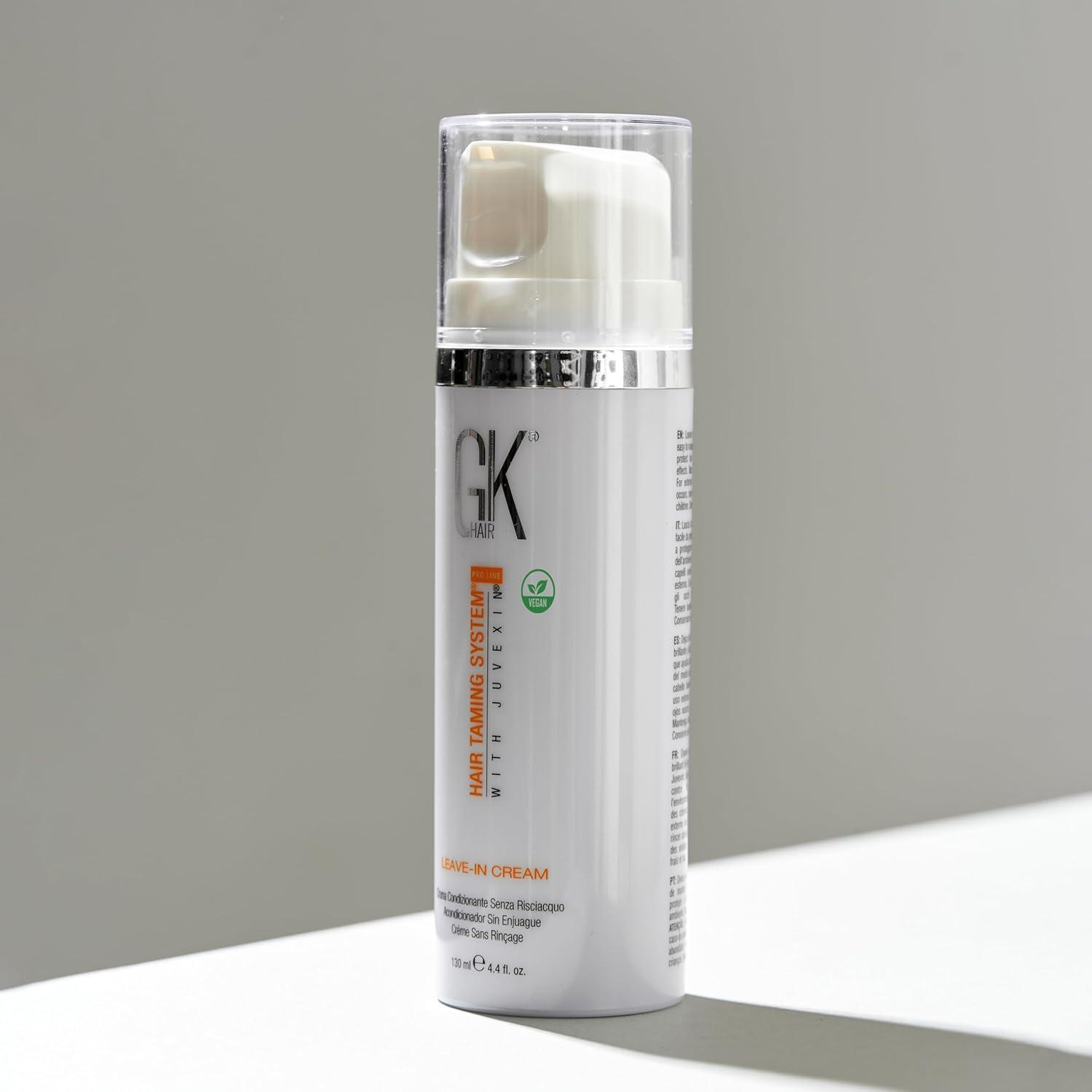 image:imageGK HAIR Bombshell Cream purple leave in conditioner 34 Fl Oz100ml Hair Toner for Brassy Hair Smoothing Moisturizing Hydrating Frizz Control for Blonde Damaged Hair Removes Yellow Tones Flyaways130ml