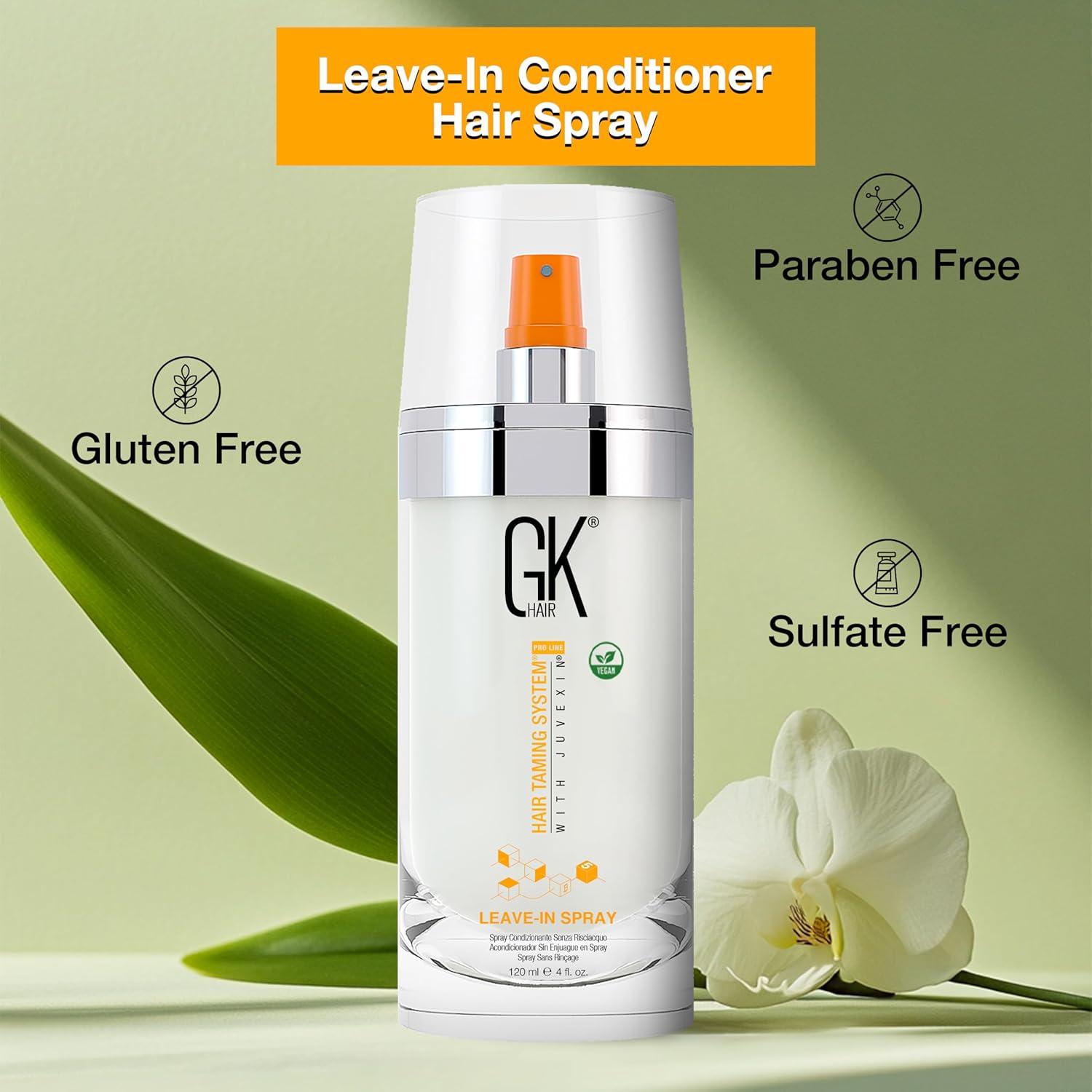 image:imageGK HAIR Bombshell Cream purple leave in conditioner 34 Fl Oz100ml Hair Toner for Brassy Hair Smoothing Moisturizing Hydrating Frizz Control for Blonde Damaged Hair Removes Yellow Tones Flyaways4 Fl Oz