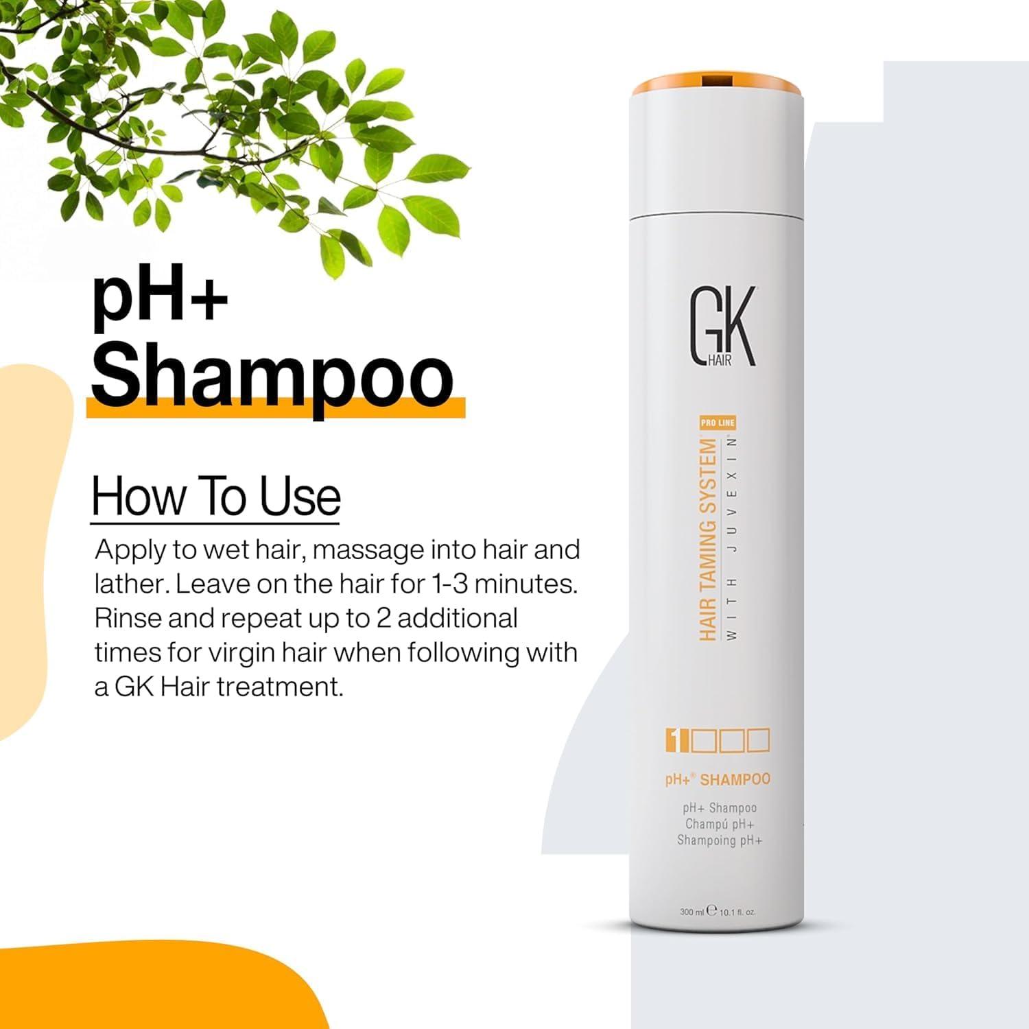 image:imageGK HAIR Clarifying Shampoo for Build Up Dirt Oil Product and Hard Water Apple Cider Vinegar amp Keratin for Clean Refreshed Hair SulfateFree Hair Care with Argan Oil Serum 10ml