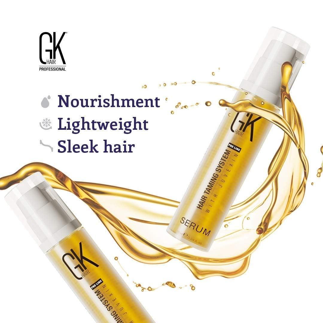 image:imageGK HAIR Clarifying Shampoo for Build Up Dirt Oil Product and Hard Water Apple Cider Vinegar amp Keratin for Clean Refreshed Hair SulfateFree Hair Care with Argan Oil Serum 10ml