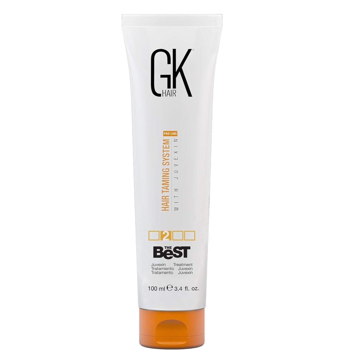 image:imageGK HAIR Essential Hydration and Smoothness Kit Moisturizing Shampoo Conditioner Organic Argan Oil Serum and Keratin Treatment for All Hair Types