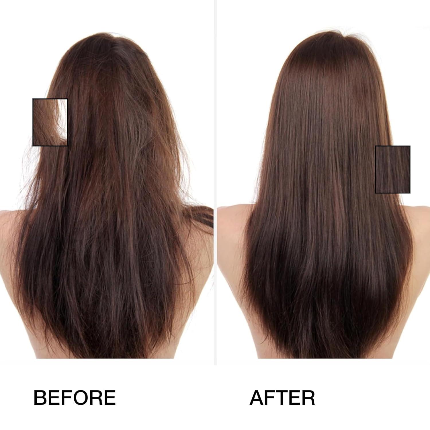 image:imageGK HAIR Global Keratin Moisturizing Shampoo and Conditioner Set 100ml I Organic Argan Oil Hair Serum 10ml For Frizz Control Dry Damage Hair Repair