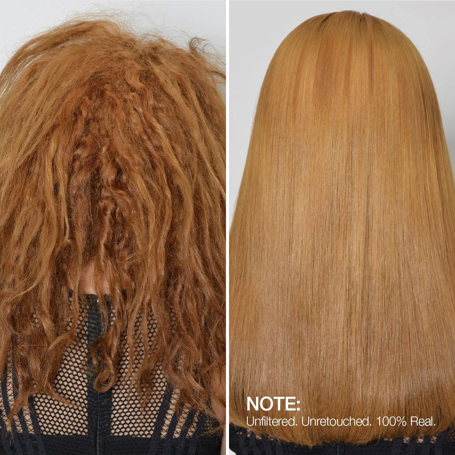 image:imageGK HAIR Global Keratin Professional Brazilian Keratin Hair Treatment Kit 100ml34 Fl Oz With PH shampoo The Best Smoothing amp Strengthening to make Hair Healthy Formaldehyde free Sulfatefree101 Fl Oz Vegan Treatment with PH Shampoo