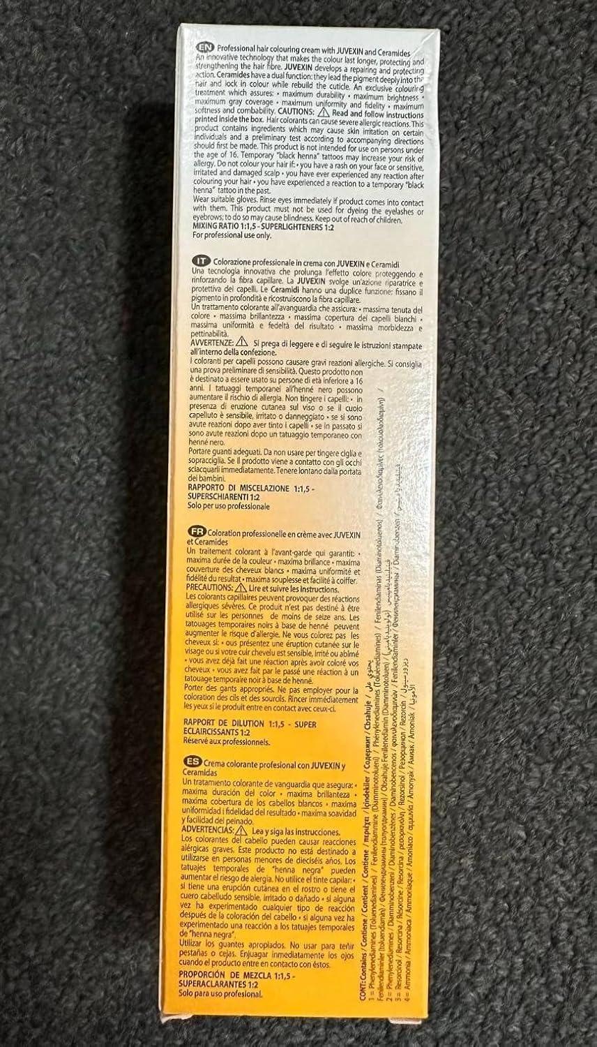 image:imageGK HAIR Global Keratin Professional Hair Color Cream Tube 34 Fl Oz100ml Nourishing amp Cleansing Colors for Styling High Performance Long Lasting Permanent Natural Toner DyeCold Naturals 801 Intense Light Blonde