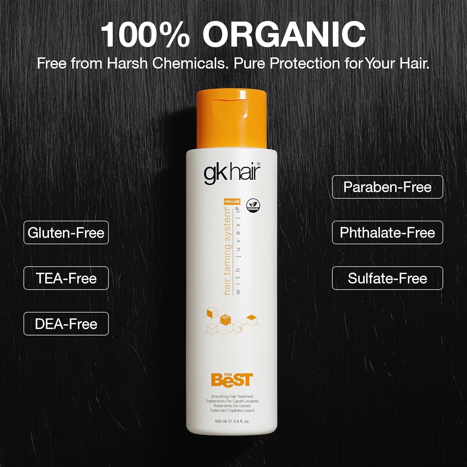 image:imageGK HAIR Global Keratin The Best ACAI 338 Fl Oz1000ml Smoothing Keratin Hair Treatment Professional Brazilian Complex Blowout Straightening For Silky Smooth amp Frizz Free Hair100ml