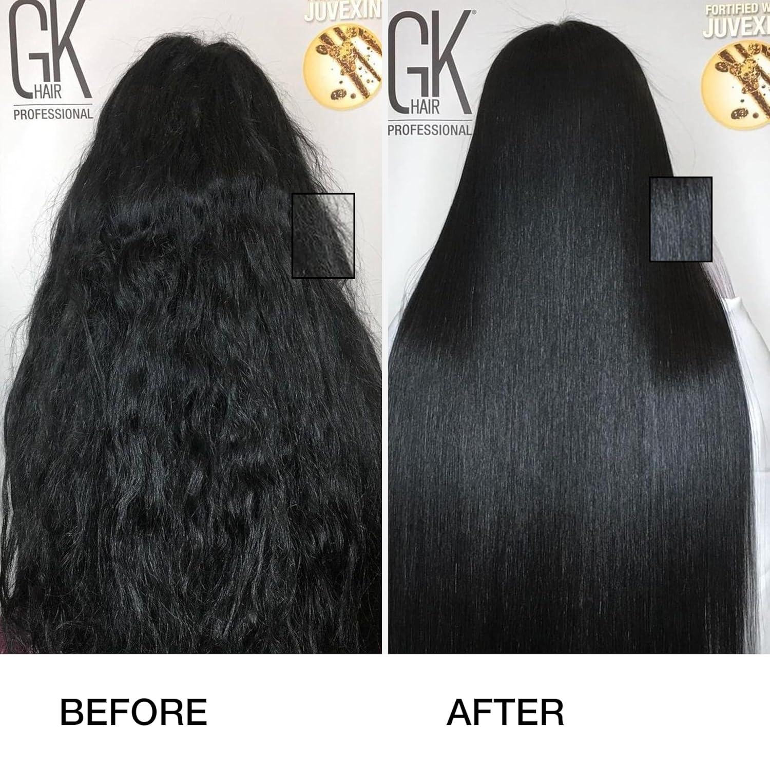 image:imageGK HAIR Global Keratin Thermal Round 43mm Hair Brush for Blow Drying Styling Curling Straightening And Global Keratin GKhair The Best Professional Hair 1000ml338 Fl Oz Straightening Smoothing