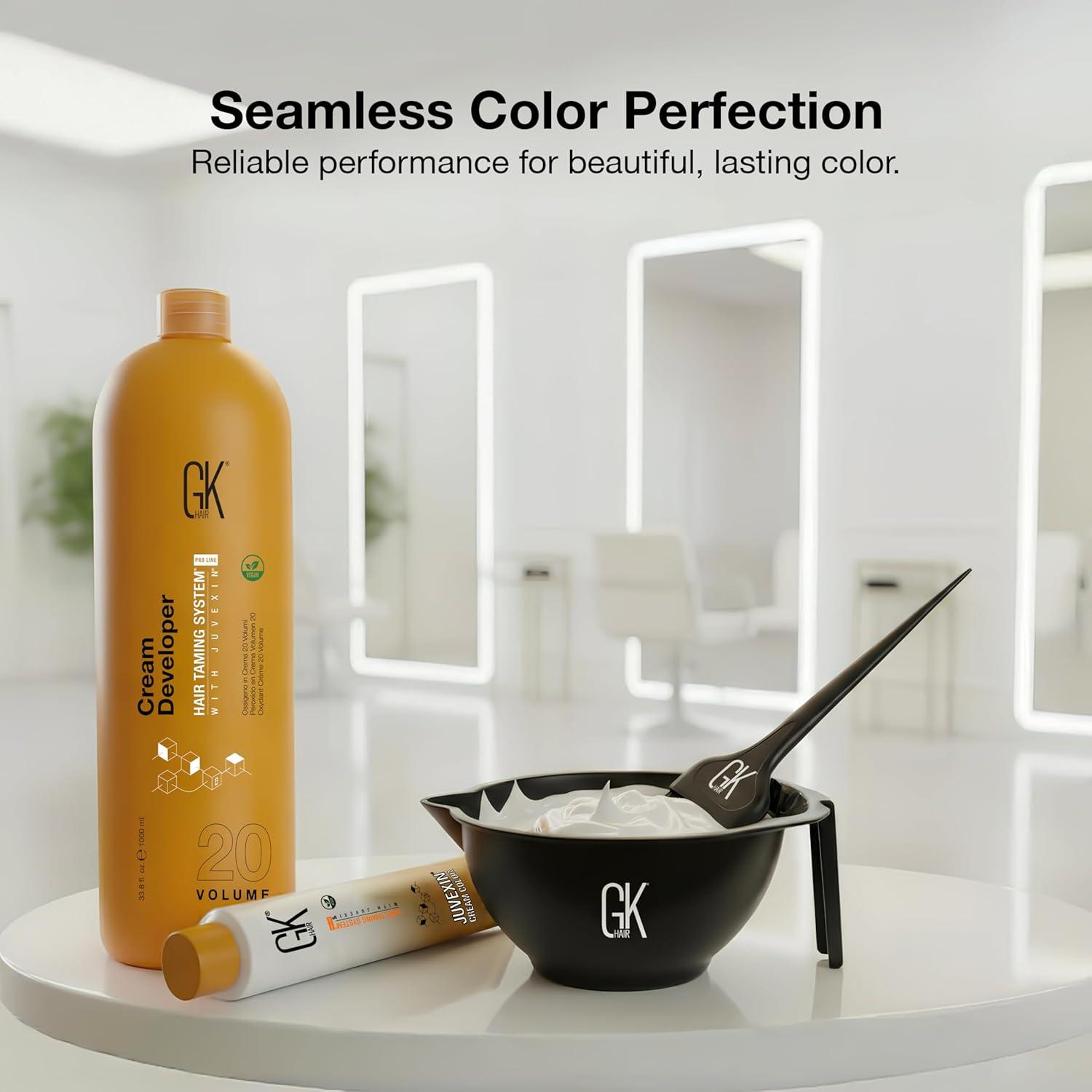 image:imageGK HAIR Hair Creme 20 Volume Developer 5 Fl Oz for Hair Coloring Bleach HighPerformance Long Lasting SemiPermanent Hair Color Toner DyeDeveloper