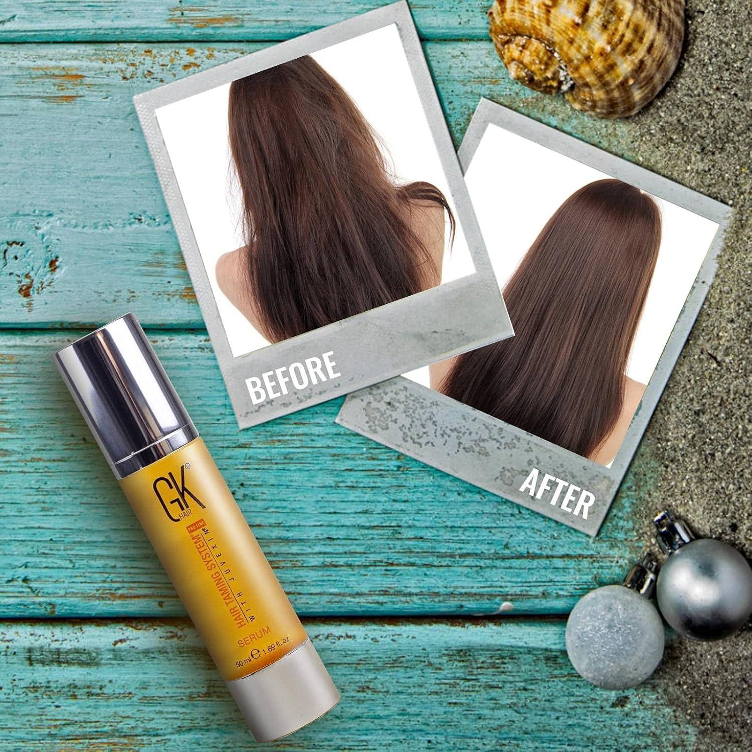 image:imageGK HAIR Hemp Shampoo Hydrating Strengthening Color Treated Damaged Repair Provides Nourishing amp Shine Natural Organic Vegan Sulfate Paraben Free ShampooTrio