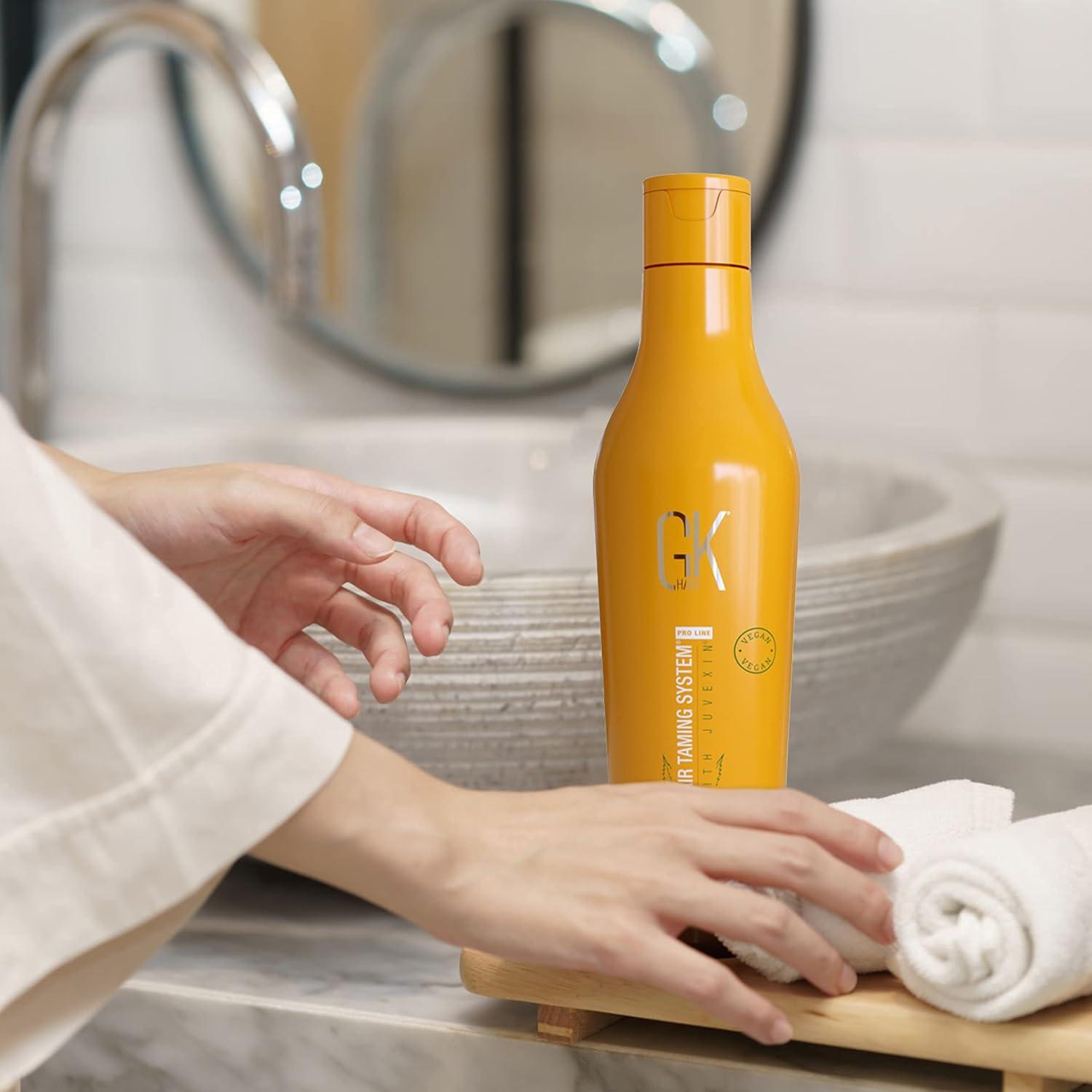 image:imageGK HAIR Hemp Shampoo Hydrating Strengthening Color Treated Damaged Repair Provides Nourishing amp Shine Natural Organic Vegan Sulfate Paraben Free ShampooShampoo