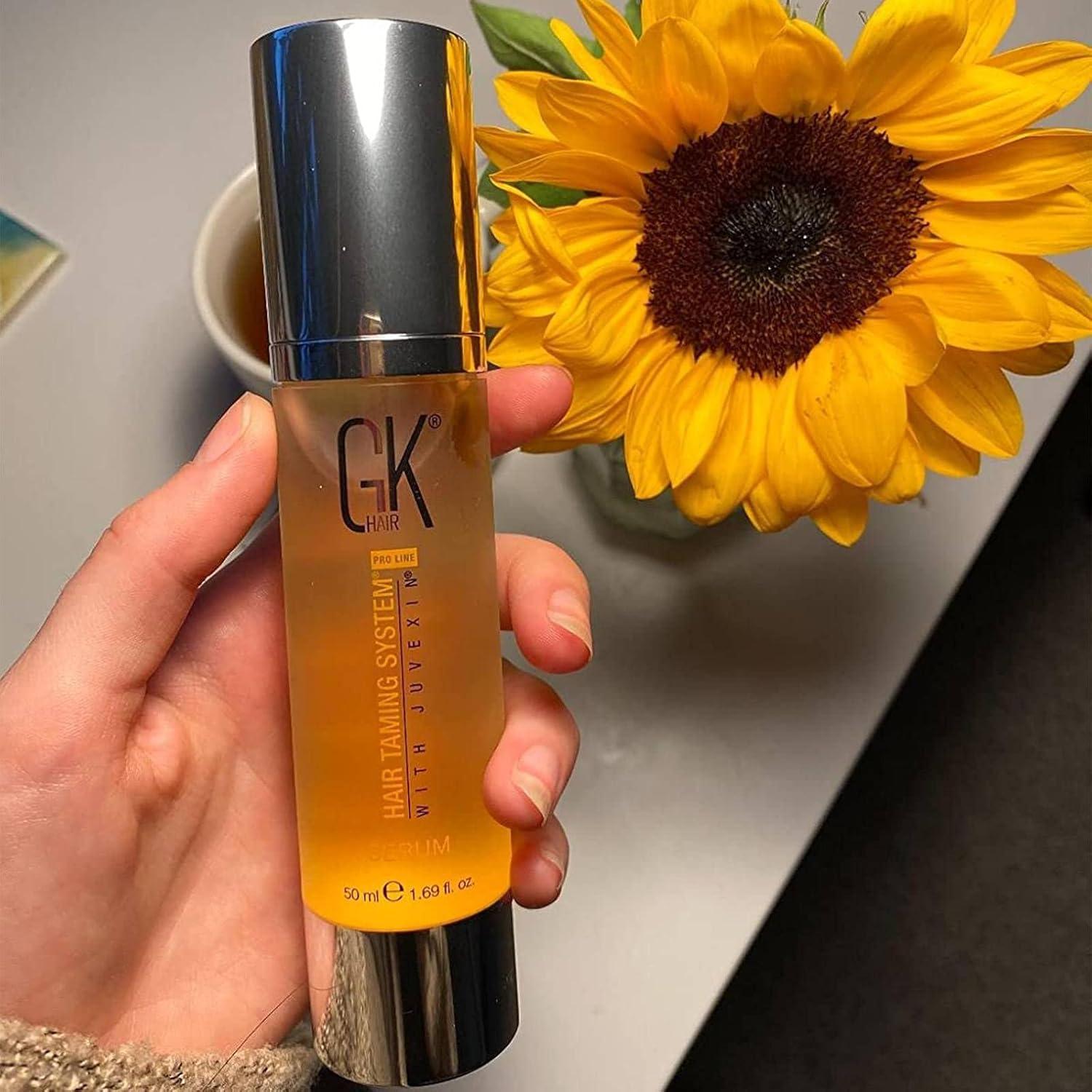 image:imageGK HAIR Hemp Shampoo Hydrating Strengthening Color Treated Damaged Repair Provides Nourishing amp Shine Natural Organic Vegan Sulfate Paraben Free ShampooTrio