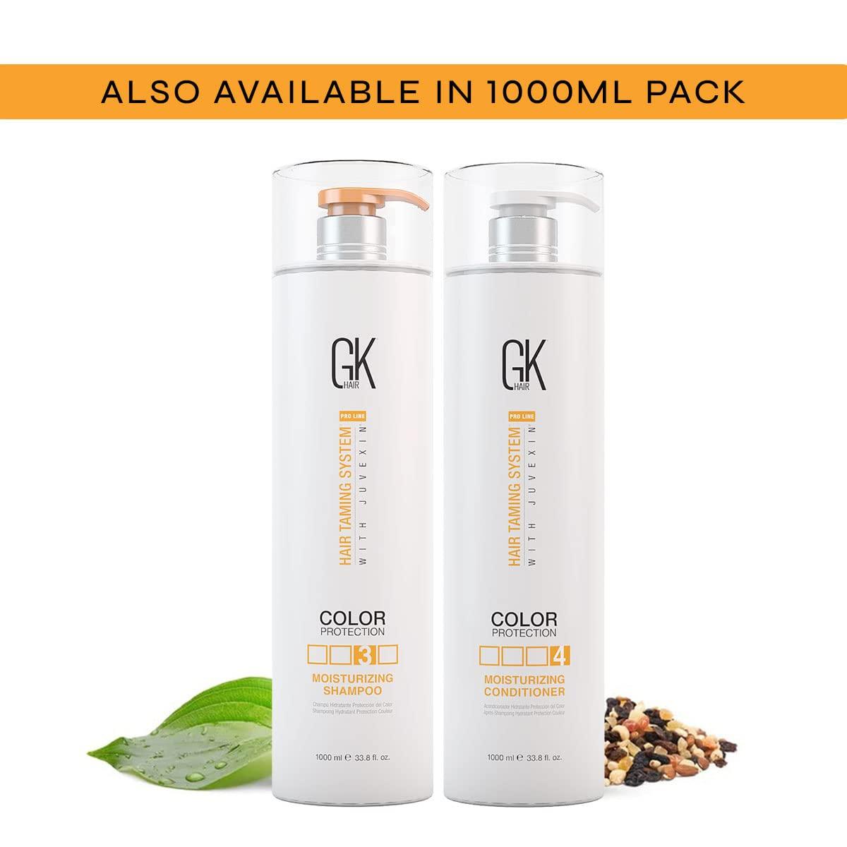 image:imageGK HAIR Moisturizing Conditioner For Dry amp Frizzy Hair Floral Delivers Hydration amp Nourishes Dry Brittle Hair Deeply With Natural Keratin amp Seed Oils Extracts Sulphate amp Paraben Free 300ml