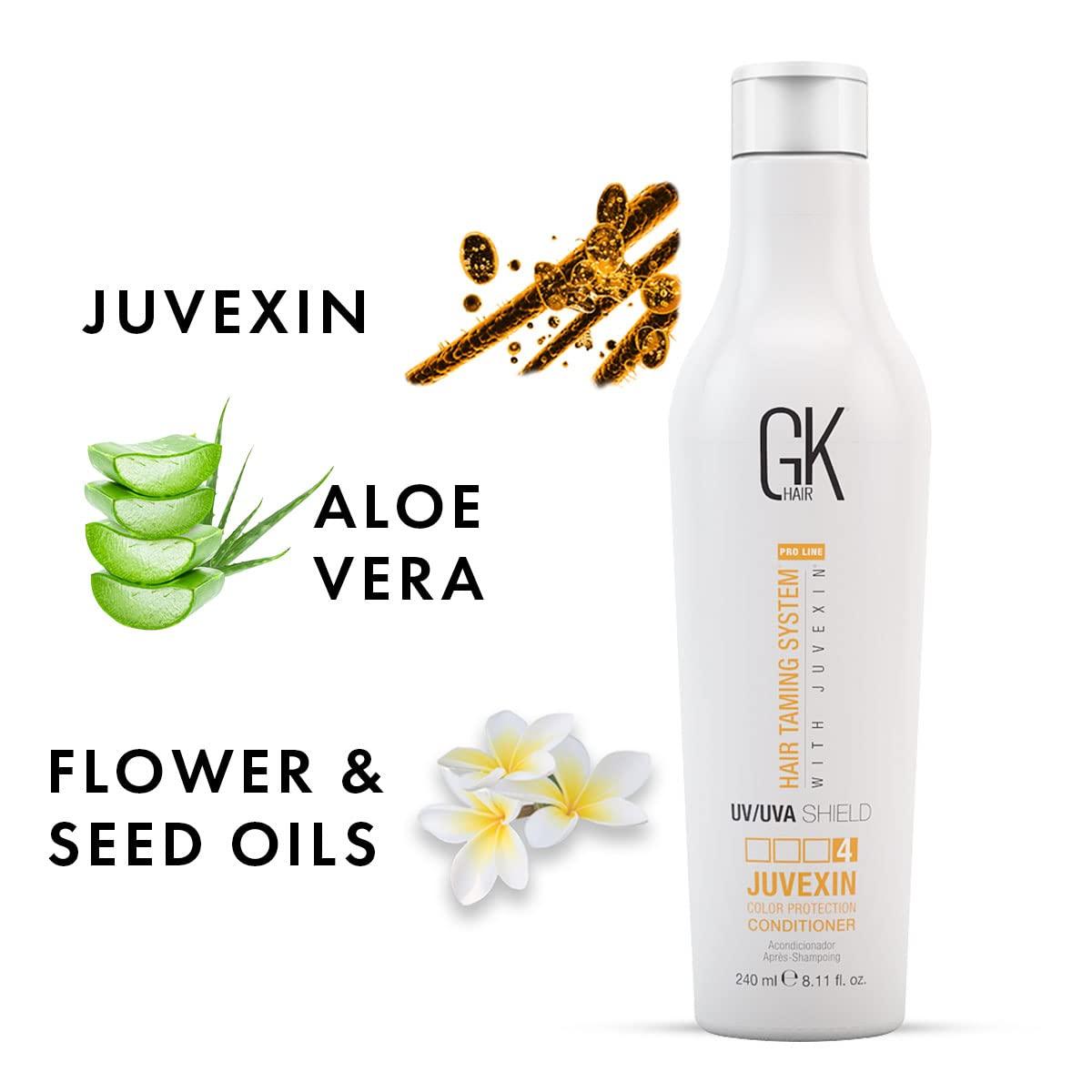 image:imageGK HAIR Sulphate free UVA Color Shield Conditioner for UV protection amp colored hair