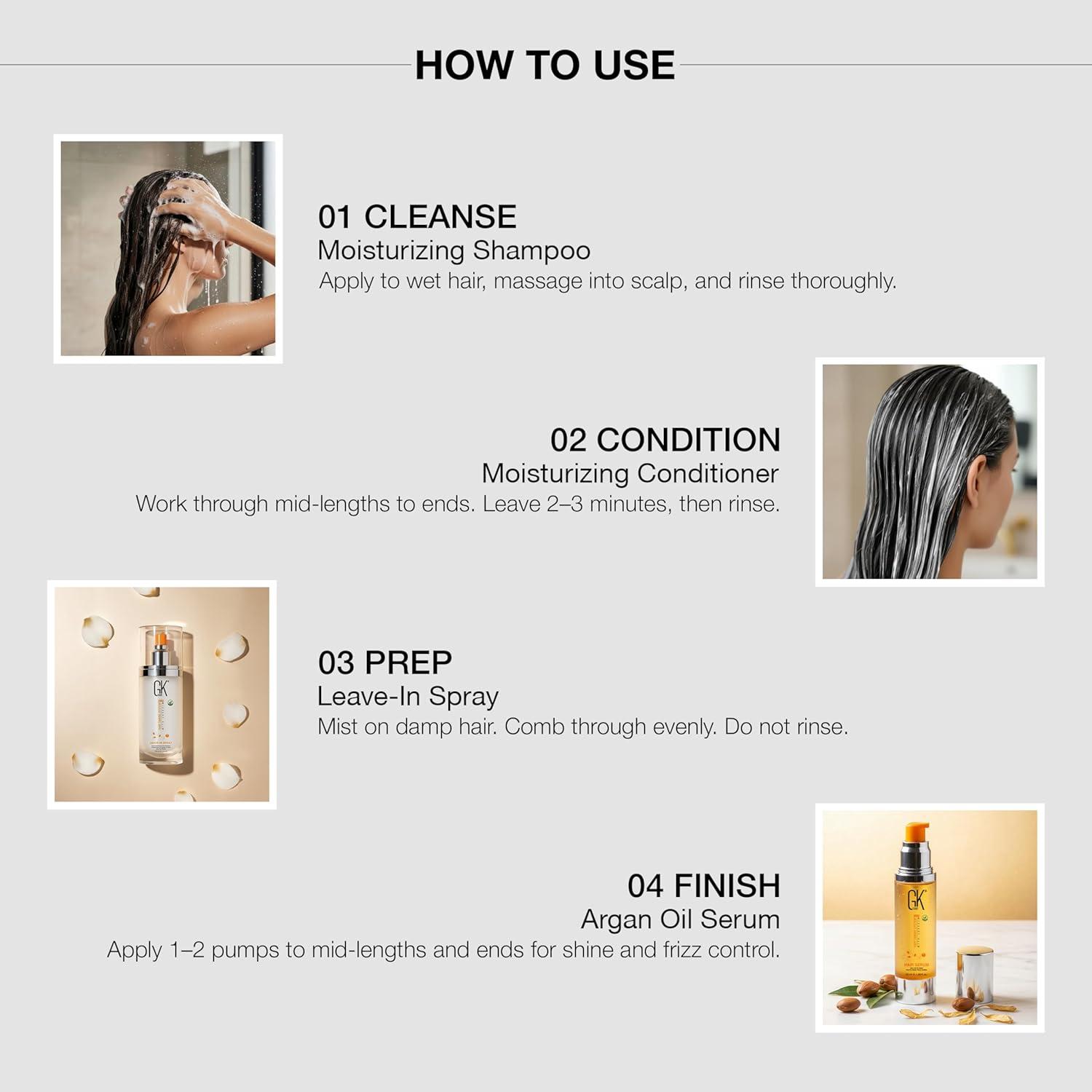 image:imageGK HAIR Travel Size Shampoo Conditioner set Curly Hair Shampoo amp Conditioner For Color Protection Made with Aloe vera Parki Butter Free of Parabens Phthalates Sulfate Free 34 Fl Oz34 Fl Oz