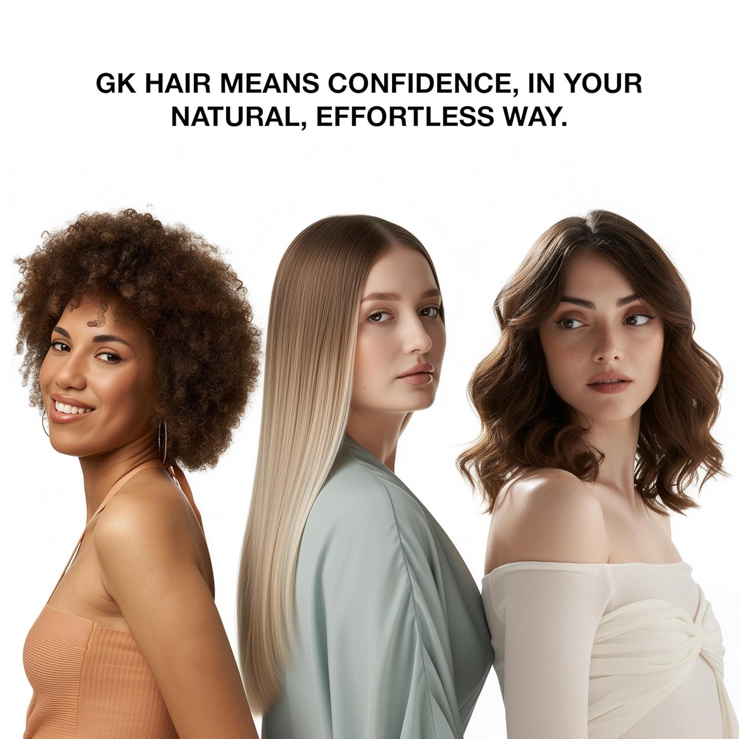 image:imageGK HAIR Travel Size Shampoo Conditioner set Curly Hair Shampoo amp Conditioner For Color Protection Made with Aloe vera Parki Butter Free of Parabens Phthalates Sulfate Free 34 Fl Oz101 Fl Oz