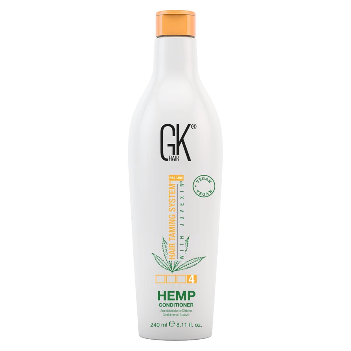 image:imageGK Hair Hemp Hydration and Repair Bundle Shampoo Conditioner and Smoothing Serum Set Vegan Sulfate amp Paraben Free