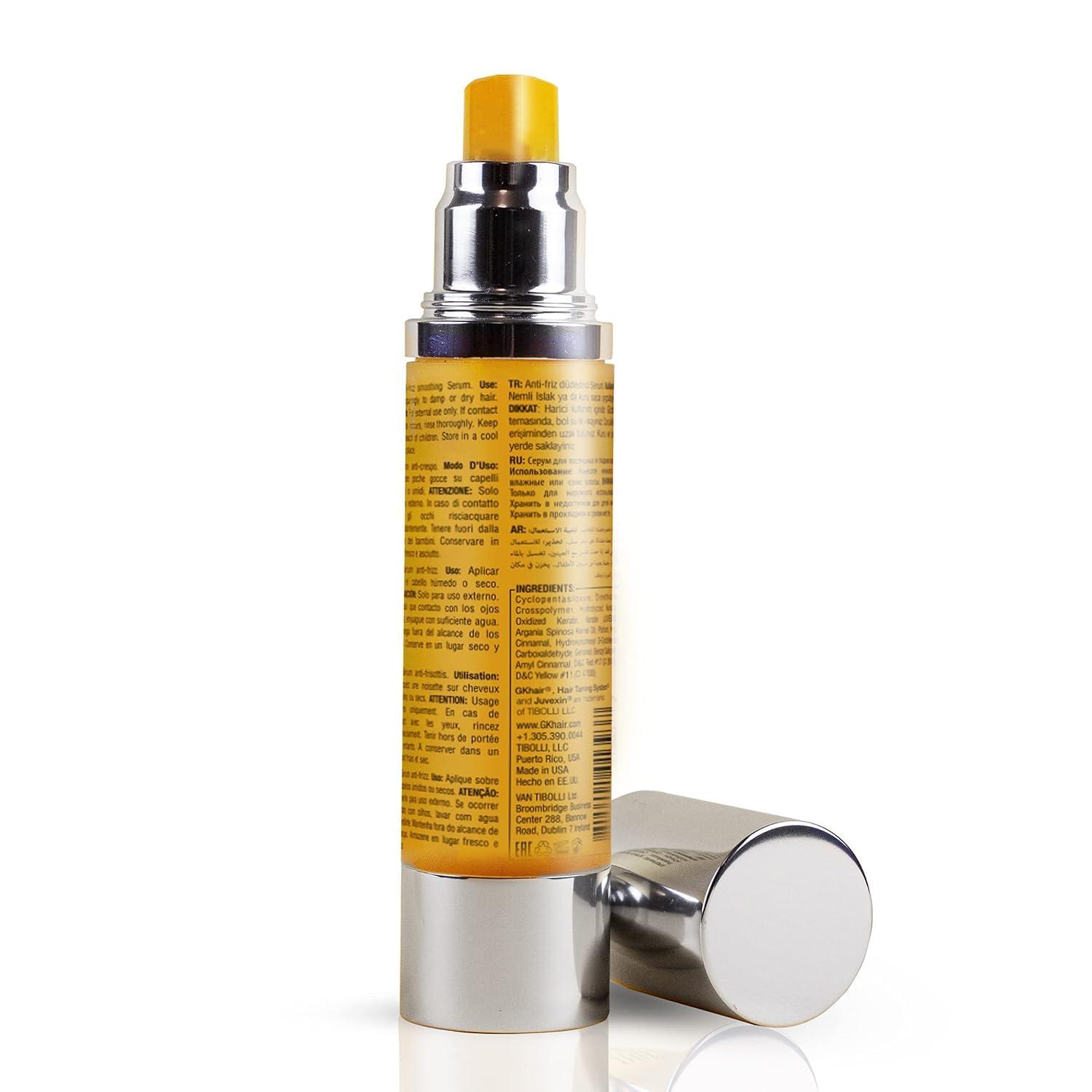 image:imageGK Hair Hemp Hydration and Repair Bundle Shampoo Conditioner and Smoothing Serum Set Vegan Sulfate amp Paraben Free