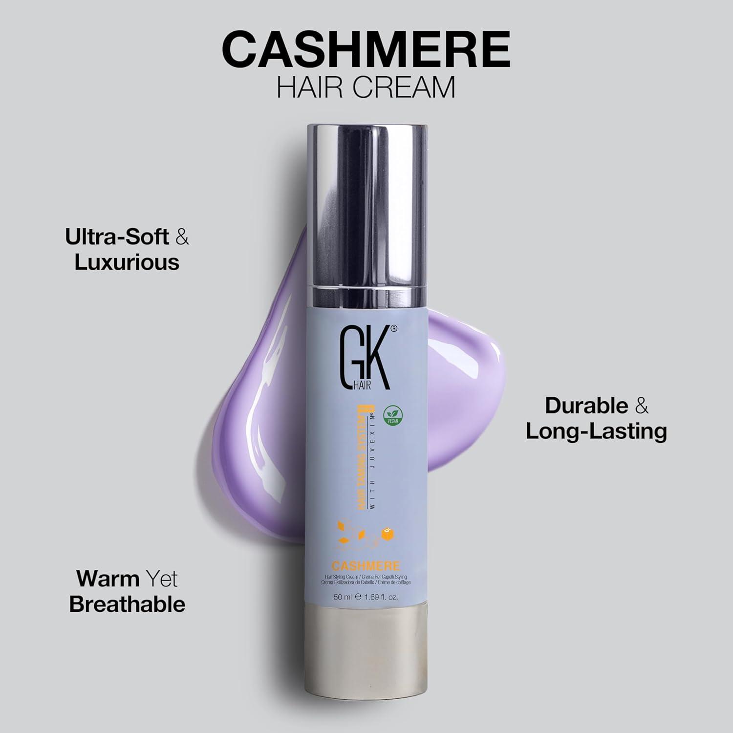 image:imageGK Hair Moisturizing Shampoo and Conditioner Set with Cashmere Hydrating Smoothing Sulfate amp Paraben Free Safe for ColourTreated Hair For Women amp Men