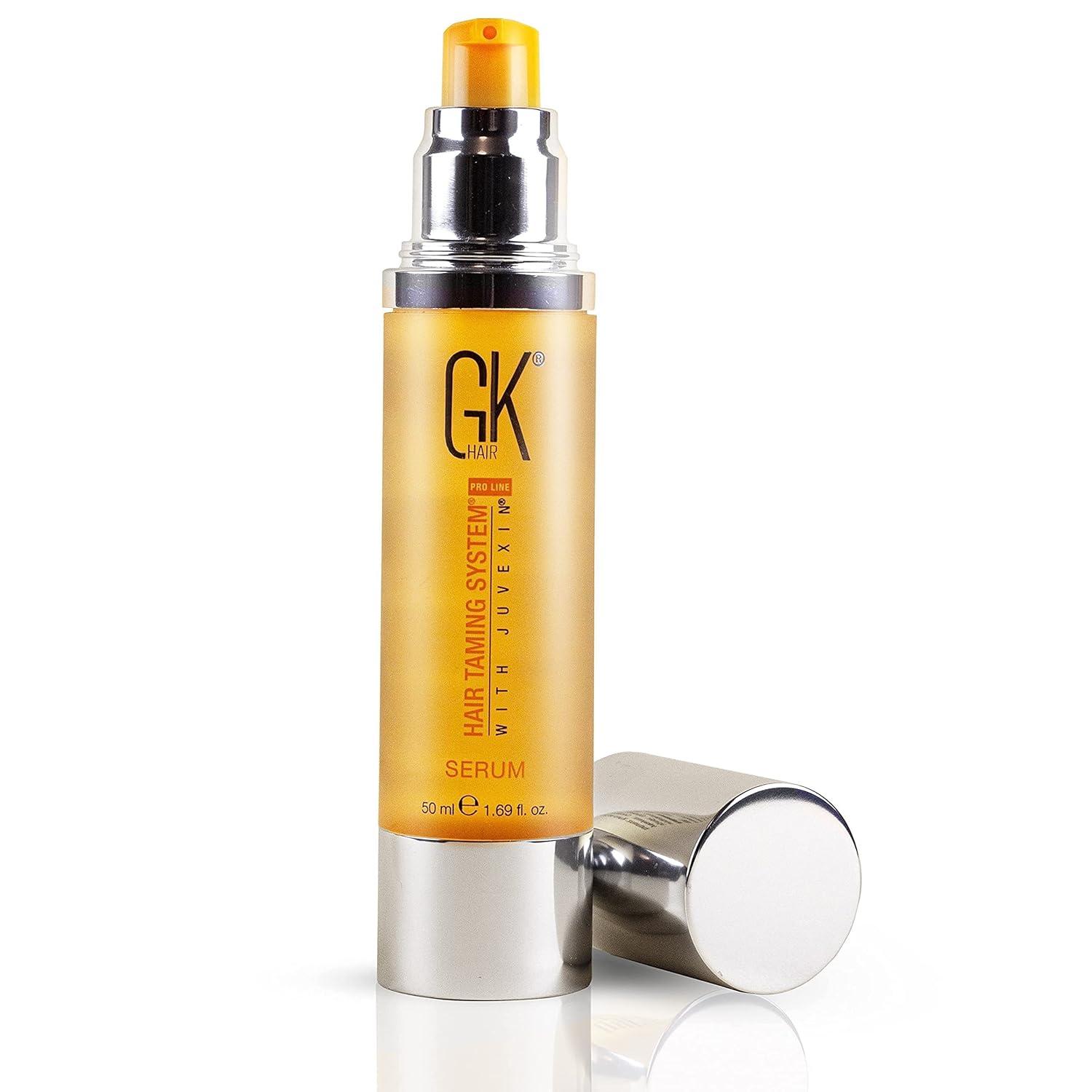 image:imageGlobal Keratin GK HAIR Shield Shampoo and Conditioner Duo 240ml 811 fl oz Organic Argan Oil Hair Serum 50ml For Frizz Control Dry Damage Hair Repair
